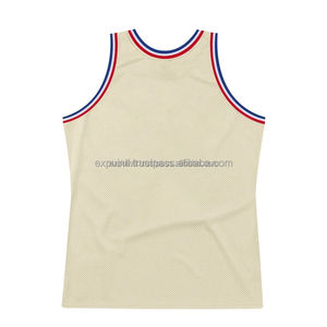 Camiseta de Baloncesto Reversible Blanca y Negra con Diseño de Equipo Personalizado, Divertida, Colorida, ODM, Sin Mangas, Transpirable y de Secado Rápido - Product Image 3