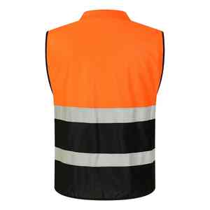 Chaleco cálido recubierto 2025, chaqueta personalizada de alta calidad, seguridad de alta visibilidad, impermeable, a prueba de viento, Pu, reflectante, a prueba de agua para hombres - Product Image 5