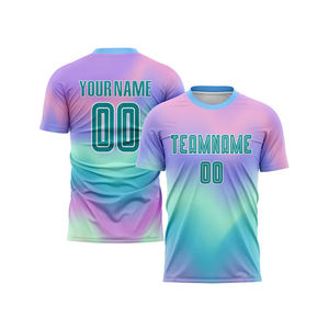 Camiseta de fútbol de la mejor calidad Camiseta de fútbol profesional Posee su diseño Camiseta de fútbol transpirable para hombres - Product Image 2