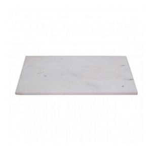 Planche à fromage en marbre blanc et bois d'acacia Petite planche à fromage en bois Blocs à découper blancs et bruns fabriqués en Inde - Product Image 5