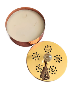 Top Selling Luxury Metal Jar Candle With Decorative Lid in Wholesale Price From India - Product Image 5