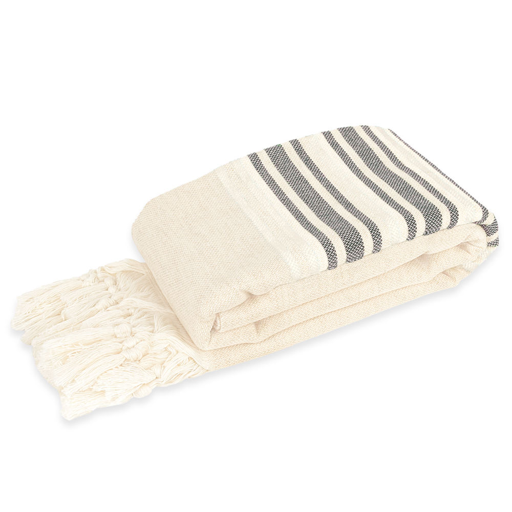 Black & Ecru Stripes