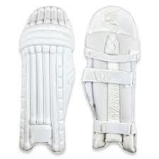 Jambières blanches en cuir confortables et protectrices de cricket avec la conception flexible - Product Image 5
