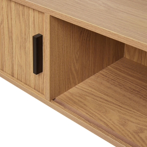 Mesa de centro de madera Suar de caoba de roble Bradley, gabinete de Buffet de sala de estar Simple minimalista para granja 0601773 - Product Image 4