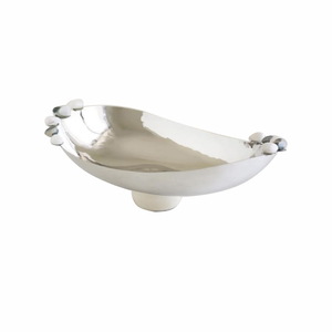 Bol de service alimentaire à la recherche pour la fête d'anniversaire bol de service avec finition nickelée bol de serveur de fruits - Product Image 4