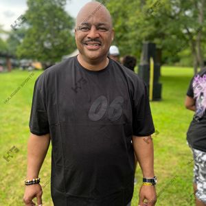 Alpha Noir Hommes Fraternité T-Shirt Applique Broderie Lettres Grecques 100% Coton Personnalisé Imprimé High Street Style Eco-Friendly - Product Image 3