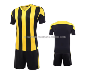 Camiseta de fútbol juvenil personalizable, ropa deportiva de fábrica, ropa de fútbol para hombre, números de logotipo, uniformes de fútbol sublimados para equipos de fútbol - Product Image 3