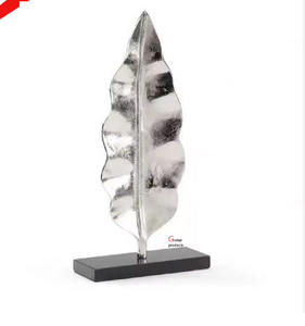 Objet décoratif en acier inoxydable doré, nouveau look, pour la maison ou le bureau - Product Image 5