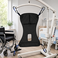 Sangle de transfert pour patient, harnais de soutien complet pour personnes âgées et handicapées, transfert de lit à fauteuil roulant avec boucles