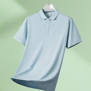 T-shirt personnalisé pour homme, polo de sport pour homme, polo personnalisé brodé avec logo - Product Image 2