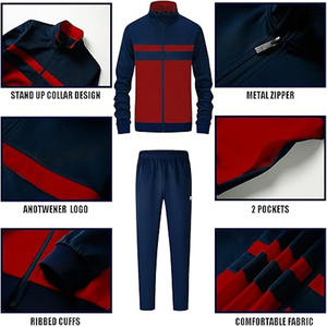 Trajes Deportivos de Alta Calidad para Hombre/Traje Deportivo Masculino de Corte Ajustado y Combinación de Colores de Moda para Entrenamiento, Subido por Dress Sports - Product Image 4