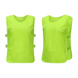 100% Polyester Quick Dry Best Quality Adult Football Training <b>Vest</b> Bibs Pinnies Soccer Jersey Custom Logo Breathable Lightweight - Product Image 2