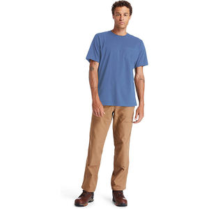 เสื้อยืดแขนสั้นผู้ชายผ้าฝ้ายเนื้อบางเบา OEM เสื้อผ้าลำลอง โรงงานผู้ผลิต ขายส่ง - Product Image 2