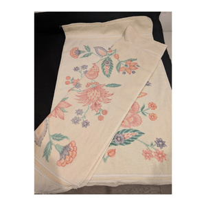 ผ้าขนหนูสำหรับชาผ้าฝ้ายปักลายดอกไม้แบบ100% 16X26 110 GSM ราคาประหยัดซึมซับเร็วยั่งยืน - Product Image 2