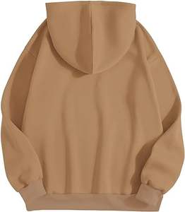 เสื้อฮู้ดแบบสวมหัวสำหรับผู้ชายเสื้อสเวตเตอร์ผ้าฟลีซระบายอากาศได้ดีมีขนาดเลือกสีสำหรับฤดูใบไม้ร่วง - Product Image 4