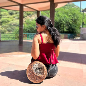 กระเป๋าถือแบบมีสายคาดไหล่สำหรับผู้หญิงกระเป๋าคาดลำตัวทำจากหนังวัวดีไซน์ใหม่ - Product Image 1