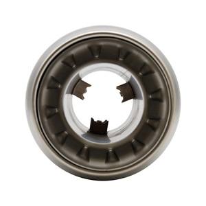 Terminal rond id 63mm en acier inoxydable satiné - Product Image 5