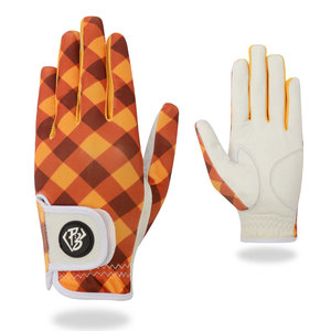 Gants de golf en cuir souple de qualité supérieure pour hommes et femmes, confortables avec un tissu de bonne qualité - Product Image 1