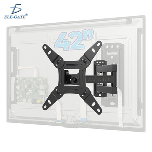Supporto da Parete Resistente per TV da 17 a 42 Pollici, Estensibile e Inclinabile, Staffa in Acciaio per TV e Plasma fino a 20 kg, per Uso Ufficio - Product Image 1