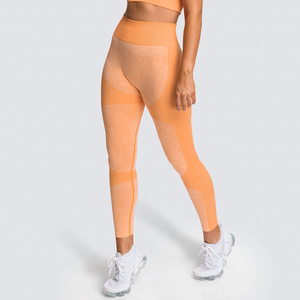 Nueva llegada de cuatro vías de estiramiento sin costuras Leggings Yoga Fitness & Yoga desgaste gimnasio Leggings para mujeres pantalones de yoga por NC Corporation - Product Image 2