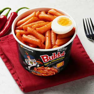Hot Cay SamYang nóng gà tapokki Bát 185g hàng đánh giá Hàn Quốc ngay lập tức Tteokbokki đặt hàng số lượng lớn Nhà cung cấp các nhà bán lẻ siêu thị - Product Image 4