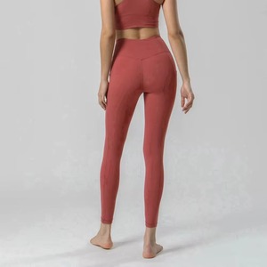 Girls Elastic Waist <b>Yoga</b> Leggings Top Quality Customized Sports Wear Workout Tights Pant Women Gym Legging Women Stretchable - Product Image 5