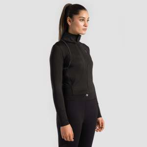 เสื้อแจ็คเก็ตฟิตเนส Aero Fit Slim สีดำ - Product Image 1