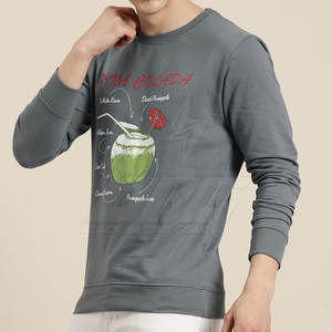 High Performance Cotton Blended Men <b>Sweatshirts</b> Fashionable Street Wear <b>Sweatshirts</b> For Men - Product Image 2
