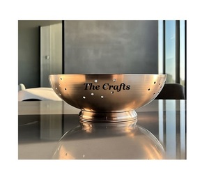 Ensemble de deux bols de service en aluminium au design magnifique, pour cuisine, aliments, en-cas et fruits secs, de deux tailles différentes, en gros - Product Image 4