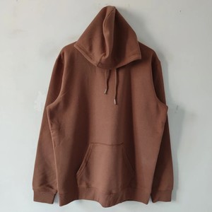 Sudaderas térmicas de lana de algodón 100% de alta calidad para hombre, capucha lisa de cacao, colección de talla grande, venta al por mayor de invierno disponible - Product Image 4