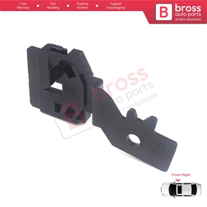 Clips de réparation de lève-vitre BWR805 1 Avant Droit pour Primera MK3 P12 WP12 2001-2008 Qashqai MK1 J10 NJ10 JJ10E 2006-2013 80770 - Product Image 5