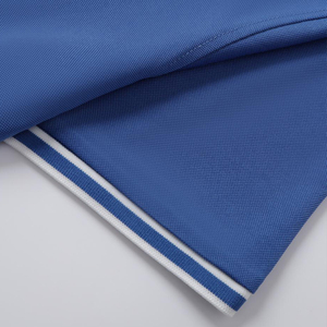 Polo de manga corta para hombre de alta calidad con cuello clásico, tela transpirable de verano y estilo casual, hecho en Pakistán. - Product Image 5