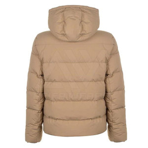Blouson d'hiver matelassé à capuche pour homme, haute qualité, respirant, coupe-vent, col montant, logo personnalisé, nouveau modèle, best-seller - Product Image 2