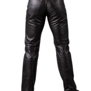 Leatherette Pouch Black Faux Leather One Size <b>Fetish</b> Underwear - Product Image 3