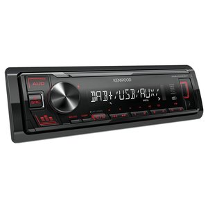 Autoradio Kenwood KMM-DAB307 1 DIN DAB+ USB AUX sans lecteur CD 4x50W Noir - Product Image 2