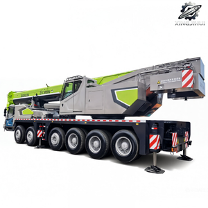 Grue hydraulique sur camion ZoomlionZTC1000V d'occasion, 100 tonnes, flèche télescopique maximale de 82,2 m, marque chinoise d'origine, faible nombre d'heures, certifiée CE - Product Image 1