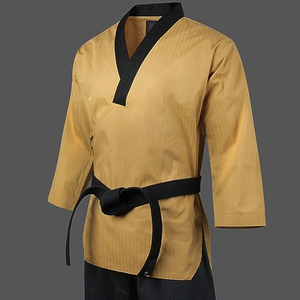 Uniforme de Taekwondo Ligero, Nuevo, MOQ Bajo, Logotipo Personalizado al por Mayor, Uniforme Unisex, Precio de Venta al por Mayor, Servicio OEM - Product Image 2