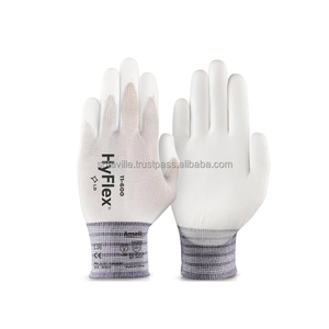 Gants de protection des mains les plus vendus avec revêtement en PU et doublure en nylon, offrant une protection, une sensibilité tactile élevée et un confort - Product Image 5