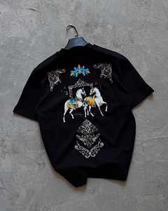 Camiseta gráfica Vintage de gran tamaño de alta calidad, ropa informal de algodón Supima de peso pesado, Camiseta de algodón 100% personalizada - Product Image 3