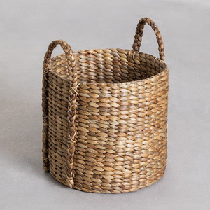 Clothing <b>Basket</b> <b>Water</b> <b>Hyacinth</b> <b>Storage</b> <b>Baskets</b> Eco Friendly Bin From Vietnam Large Quantity Available - Product Image 5