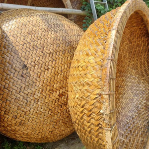 ปะการังไม้ไผ่ทรงกลมแบบเวียดนามเรือทำด้วยมือแข็งแรงน้ำหนักเบาตัวเลือกการส่งออกจำนวนมาก - Product Image 1