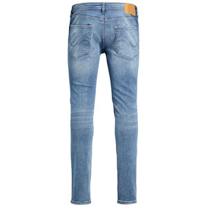Jeans pour hommes de conception haut de gamme, jeans droits pour hommes, jeans en denim élégants, vêtements de rue pour hommes, respirants, lavés, coupe ajustée, extensibles - Product Image 3