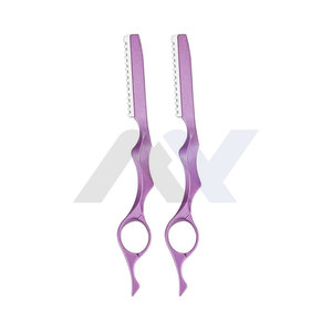 Navajas de Peluquería Profesionales de Acero Inoxidable con Logotipo Personalizado, Cuchillas Afiladas para Cortar y Entresacar el Cabello - Product Image 1