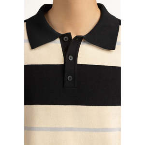 เสื้อสเวตเตอร์ไหมพรมผู้ชายทรงปกติ รุ่น MN-SWT-WS25-069 พร้อมฮู้ด สำหรับฤดูใบไม้ร่วงและฤดูใบไม้ผลิ พิมพ์ลายโลโก้ตามสั่ง - Product Image 6