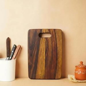 Planche à découper en bois de qualité supérieure, durable, idéale pour les légumes, les fruits, la viande et la cuisine quotidienne à la maison - Product Image 6