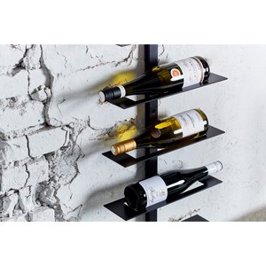 Les casiers à vin en métal peuvent contenir plus de poids que la plupart des alternatives en bois résistantes au gauchissement, à la fissuration et aux dommages causés par l'humidité - Product Image 1