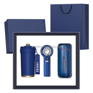 Taza esmerilada Ventilador Humidificador de luz <span class=keywords><strong>Regalar</strong></span> con color naranja Juego de regalo corporativo Juego de regalo de oficina Recuerdos <span class=keywords><strong>para</strong></span> invitados de boda - Product Image 1