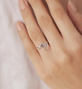 Bague de déclaration de caractère au design de luxe, certifiée IGI, personnalisée, audacieuse, gravée sur mesure, accessoire de mode pour femme, usage quotidien et mariage - Product Image 3