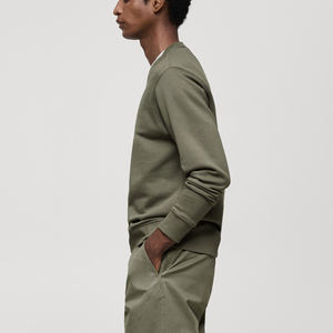 Sweat-shirt unisexe d'hiver de haute qualité avec logo personnalisé, logo imprimé, broderie, surdimensionné, poids lourd, 100% coton, col rond - Product Image 3