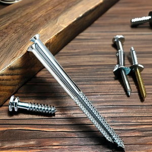 สกรูหัวจมเหล็กกล้าคาร์บอนราคาดี เกลียวหยาบ ปลายแหลม ชุบดำ ระบบเมตริก/นิ้ว ระดับ 4 มาตรฐาน DIN ISO ANSI PDC - Product Image 1